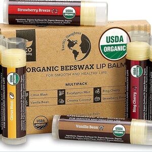 Organic Beeswax Lip Balm Multipack
